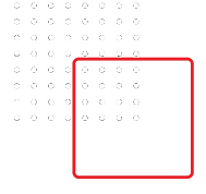 dot-frame white_first-quality-fire