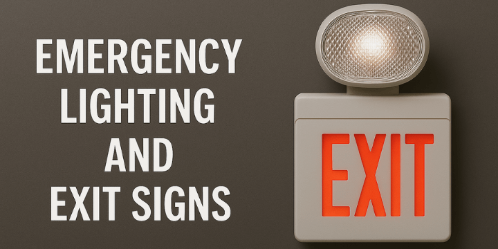 Types of Fire Equipment - Emergency Lighting and Go Out Symptoms

