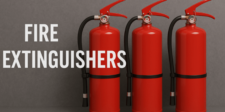Types of Fire Equipment - Fire Extinguisher