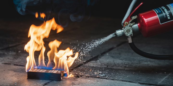 fire extinguisher for lithium battery
