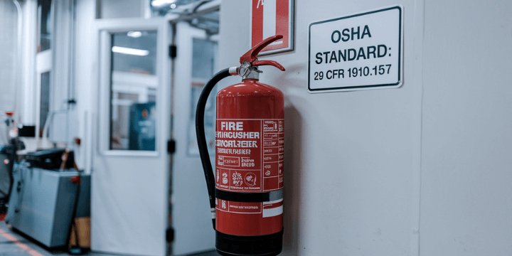 OSHA standards for fire extinguishers
